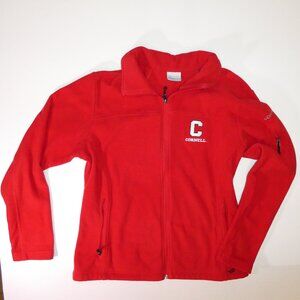 Columbia x Cornell University Red Fleece Jacket XL – Full Zip